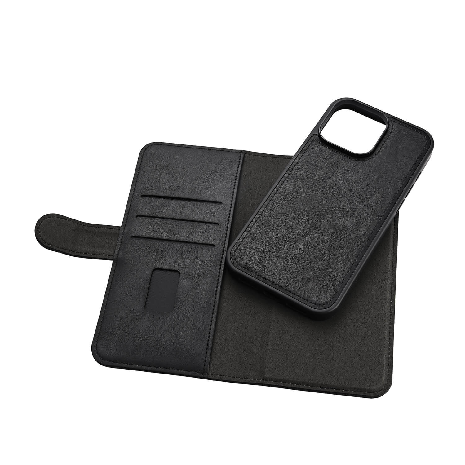 GEAR 2in1 3 card Recycled MagSerie iPhone 16 Pro Max Black