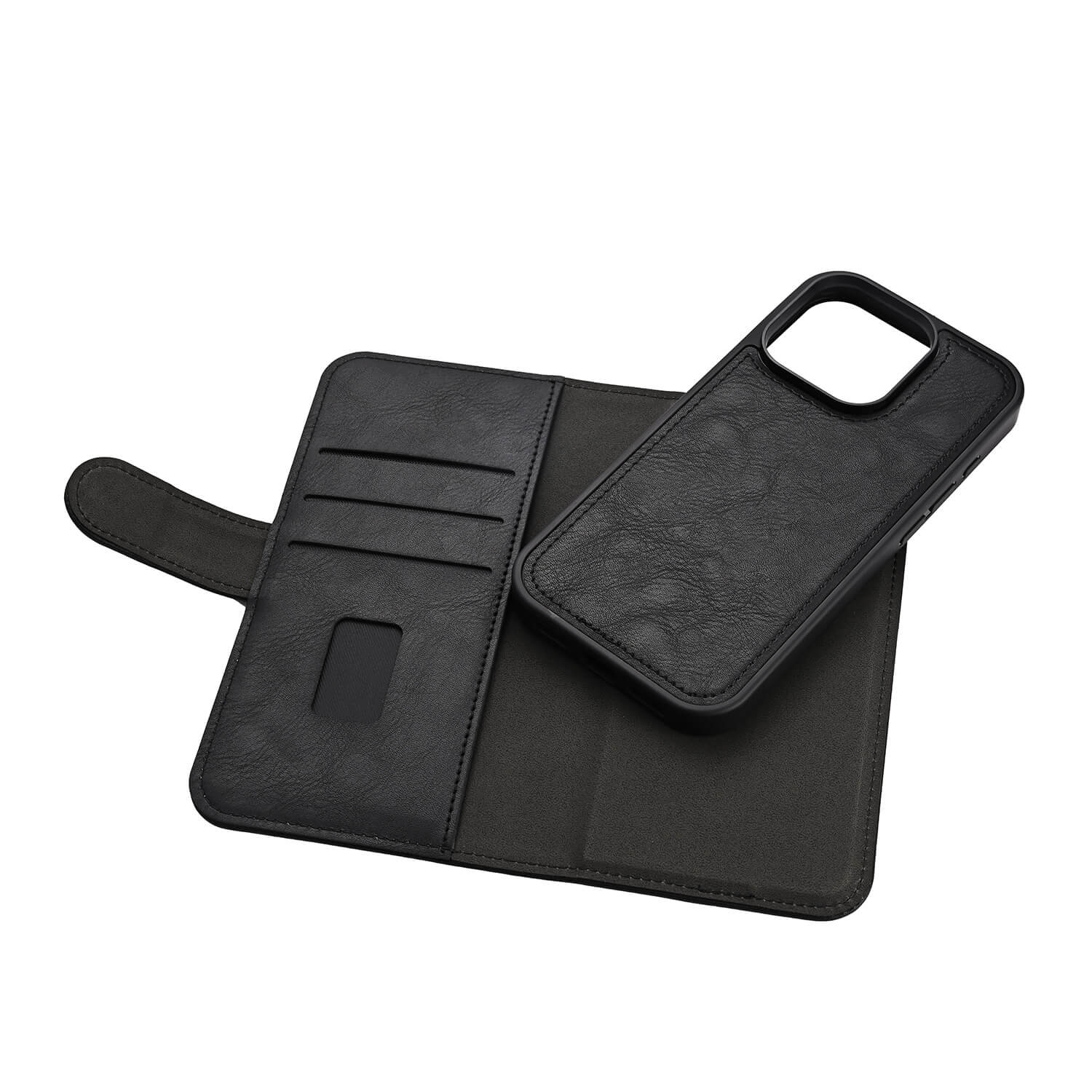 GEAR 2in1 3 card Recycled MagSerie iPhone 16 Pro Black