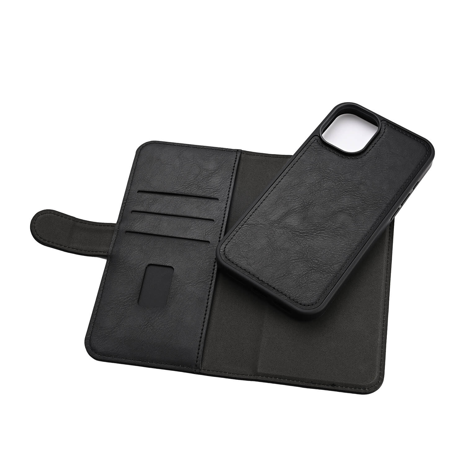 GEAR 2in1 3 card Recycled MagSerie iPhone 16 Plus Black