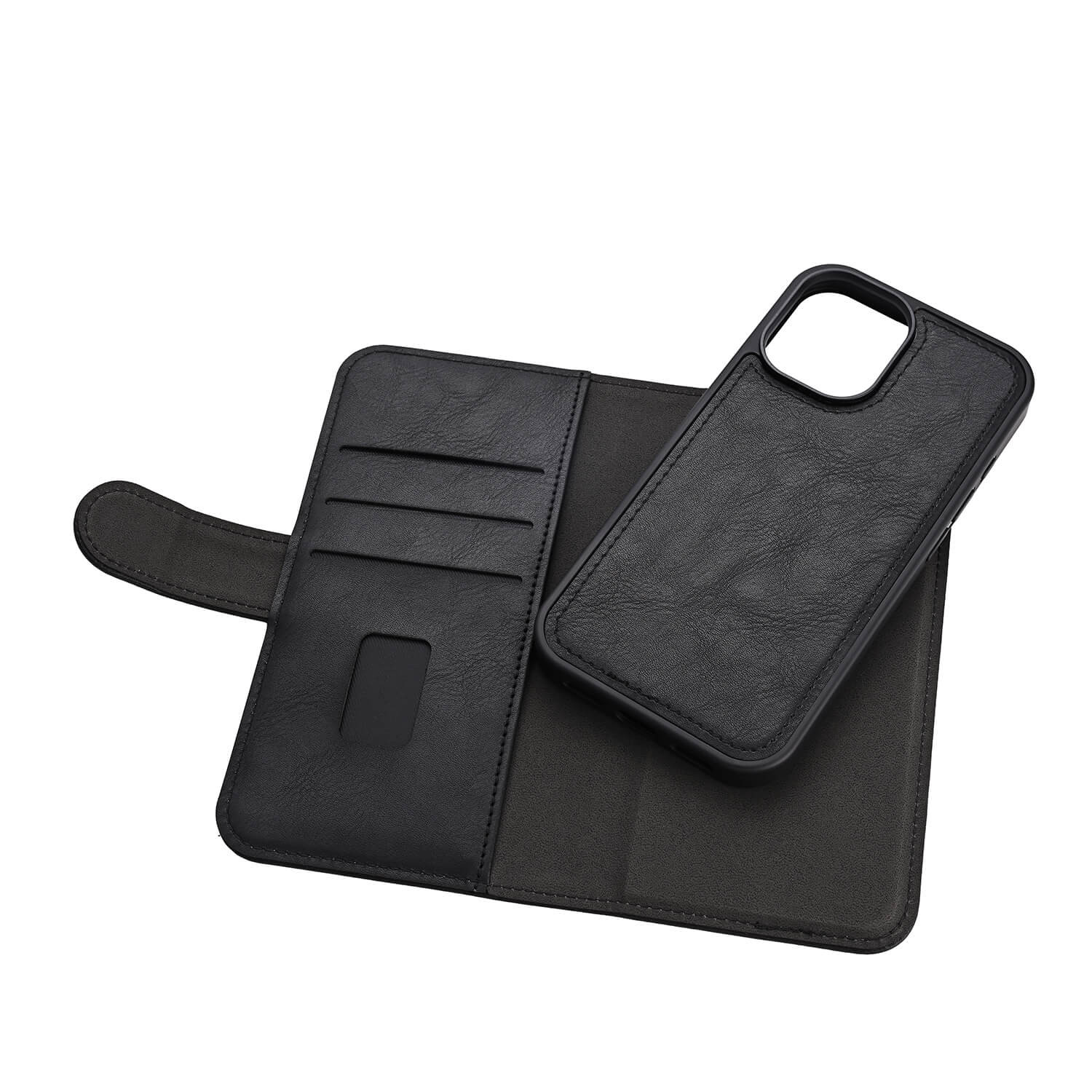 GEAR 2in1 3 card Recycled MagSerie iPhone 16 Black