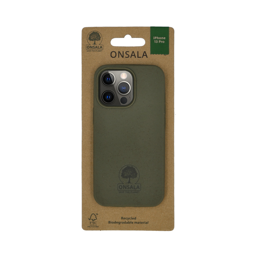 ONSALA ECO Mobildeksel Grønn iPhone 13 Pro