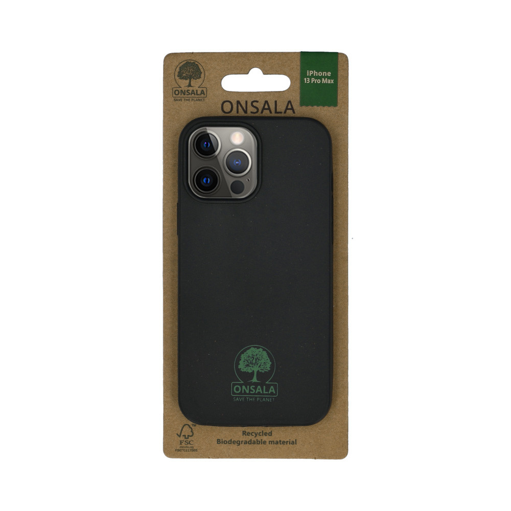 ONSALA ECO Mobildeksel Svart iPhone 13  Pro Max