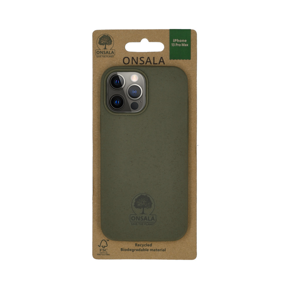 ONSALA ECO Mobildeksel Grønn iPhone 13  Pro Max