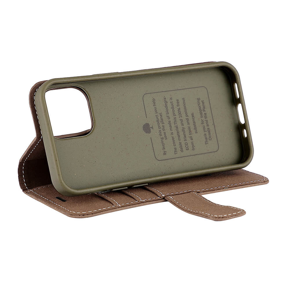 ONSALA ECO Lommebokveske Brun iPhone 13  Mini