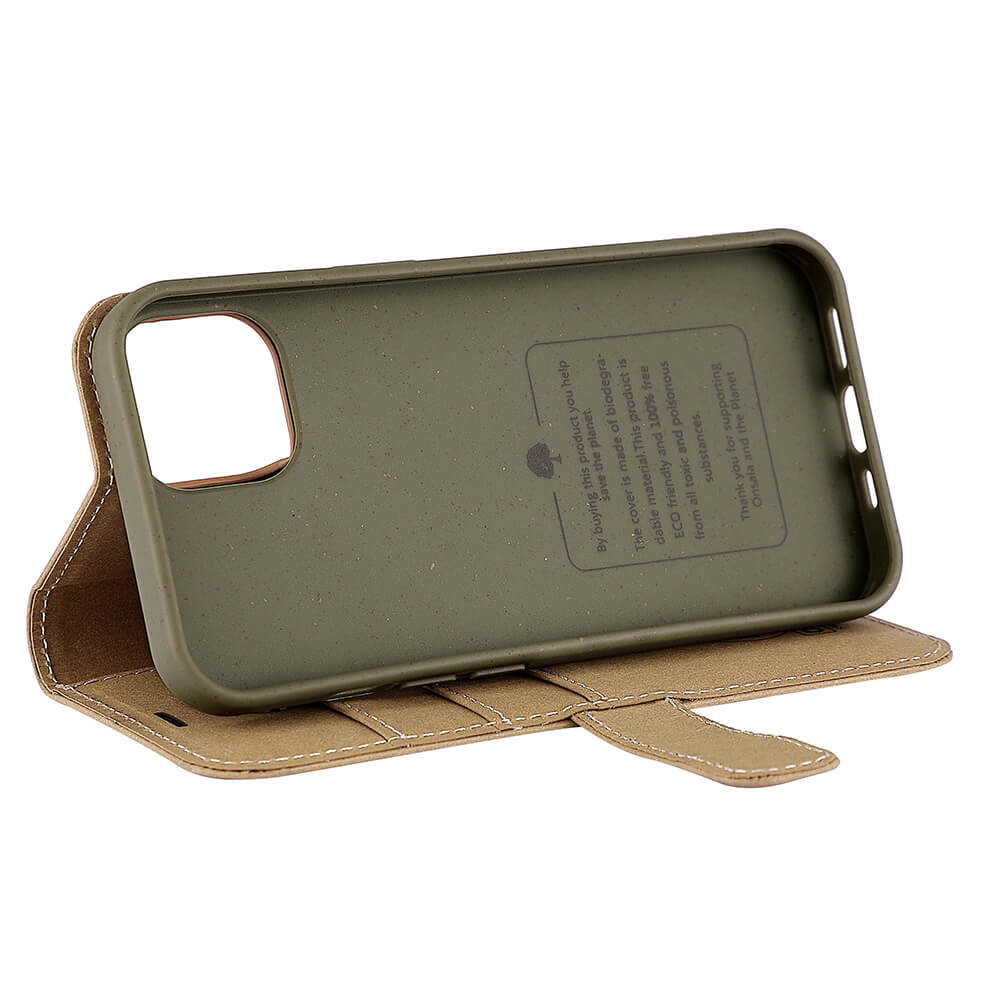 ONSALA ECO Lommebokveske Sand iPhone 13