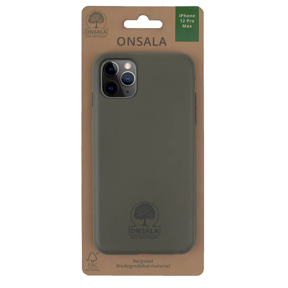ONSALA ECO Mobildeksel Grøn iPhone 12 Pro Max