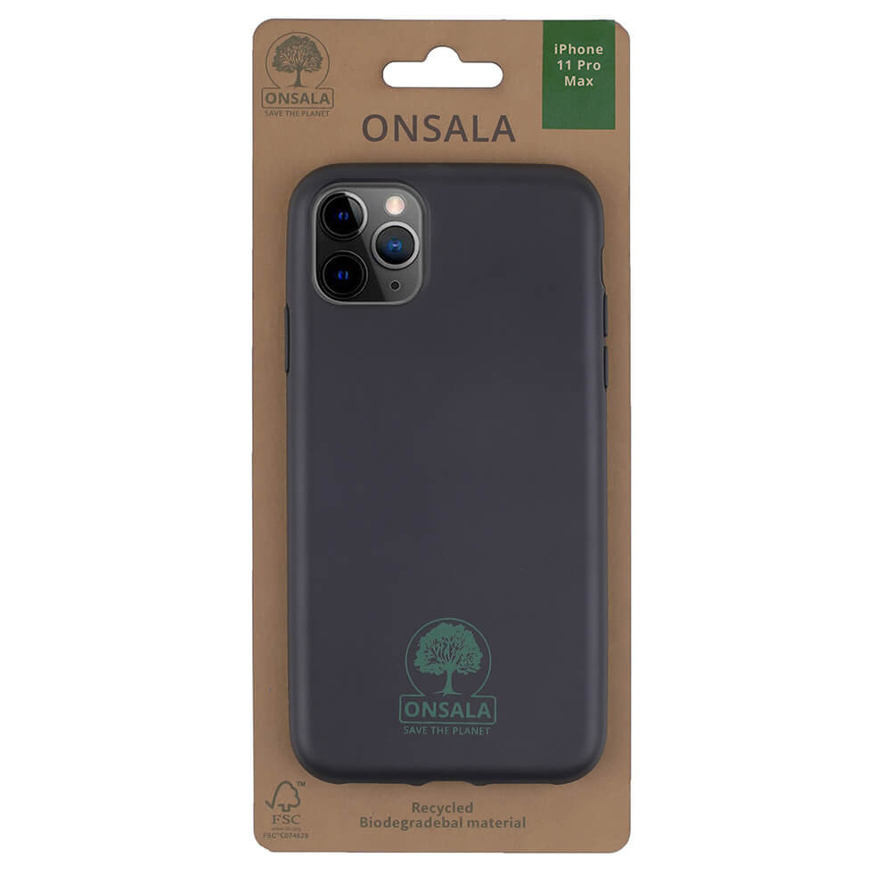 ONSALA ECO Mobildeksel Svart iPhone 11 Pro Max