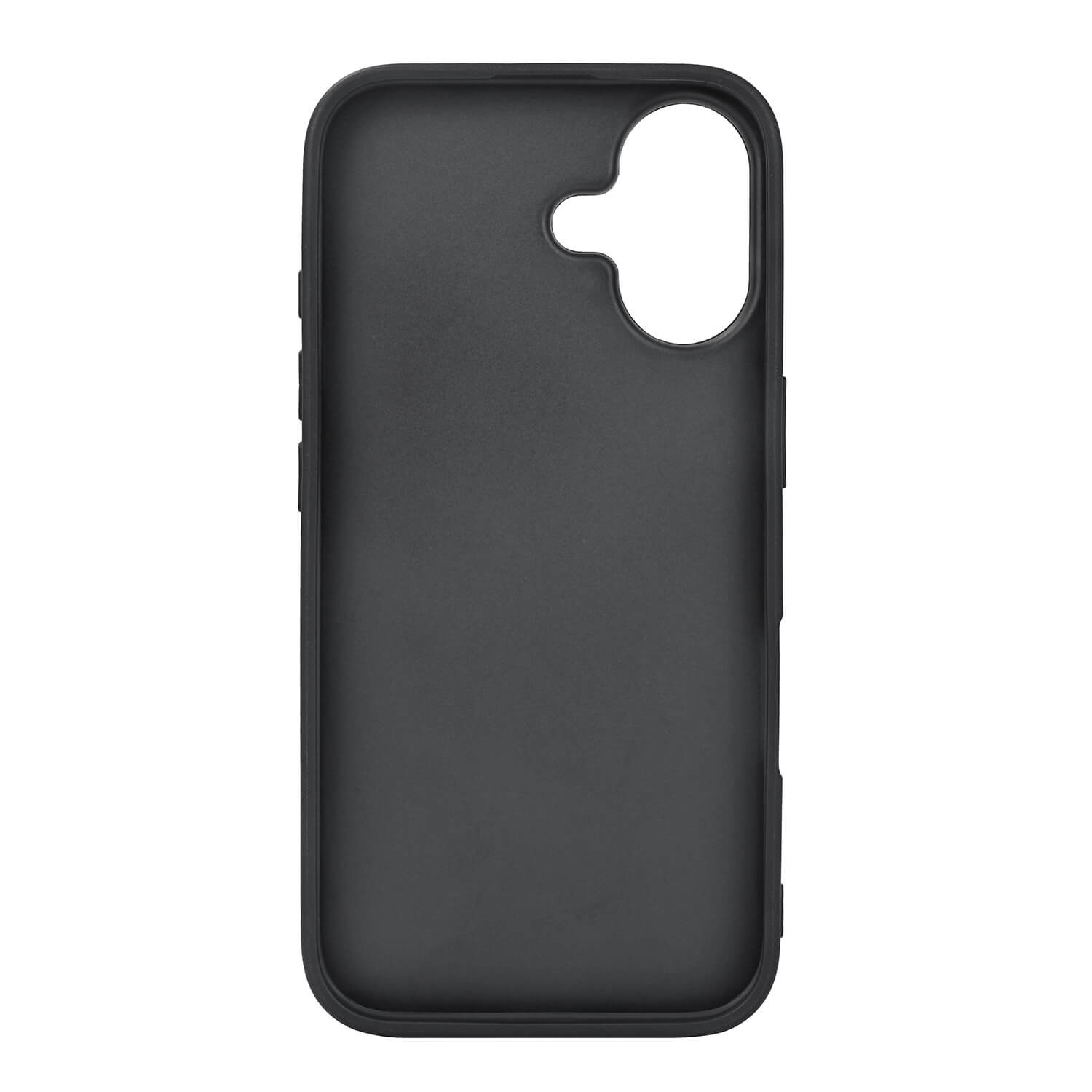 BUFFALO Back cover Leather Magseries iPhone 16 Black