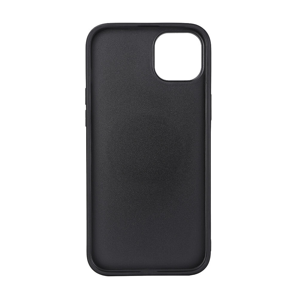 BUFFALO Back cover PU MagSeries iPhone 15 Plus Black