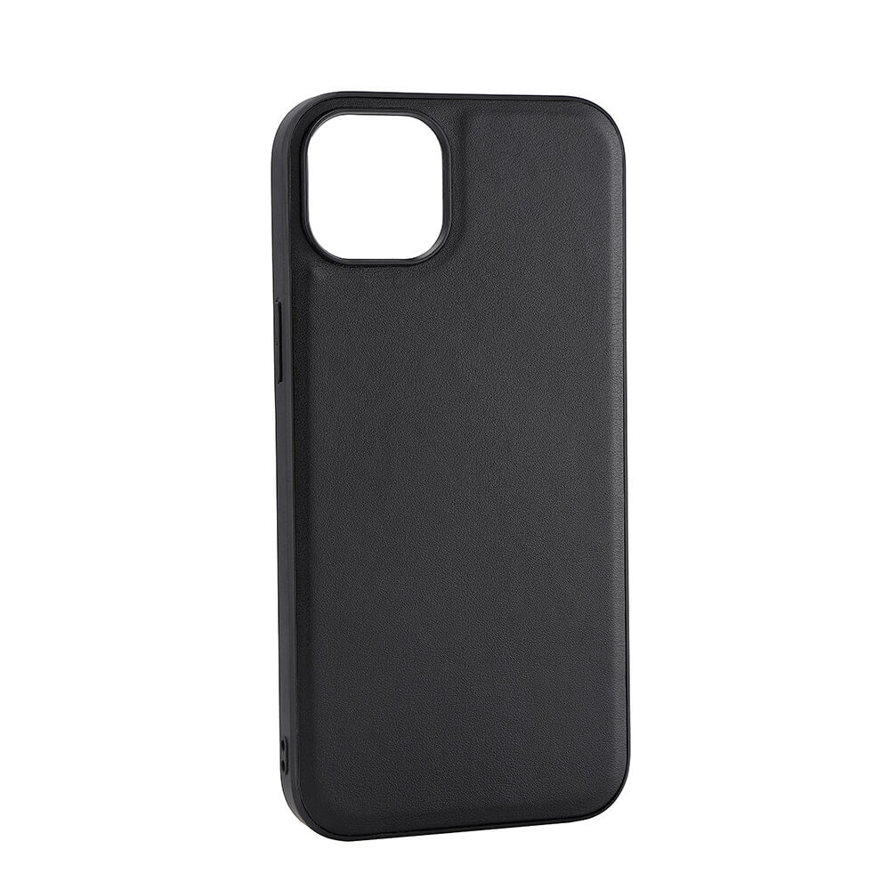 BUFFALO Back cover PU MagSeries iPhone 15 Plus Black