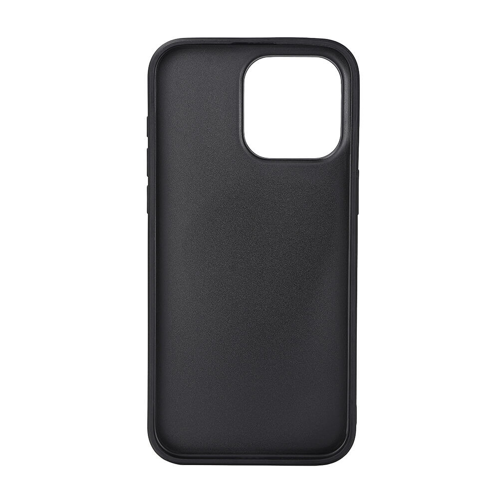 BUFFALO Back cover PU MagSeries iPhone 15 Pro Max Black
