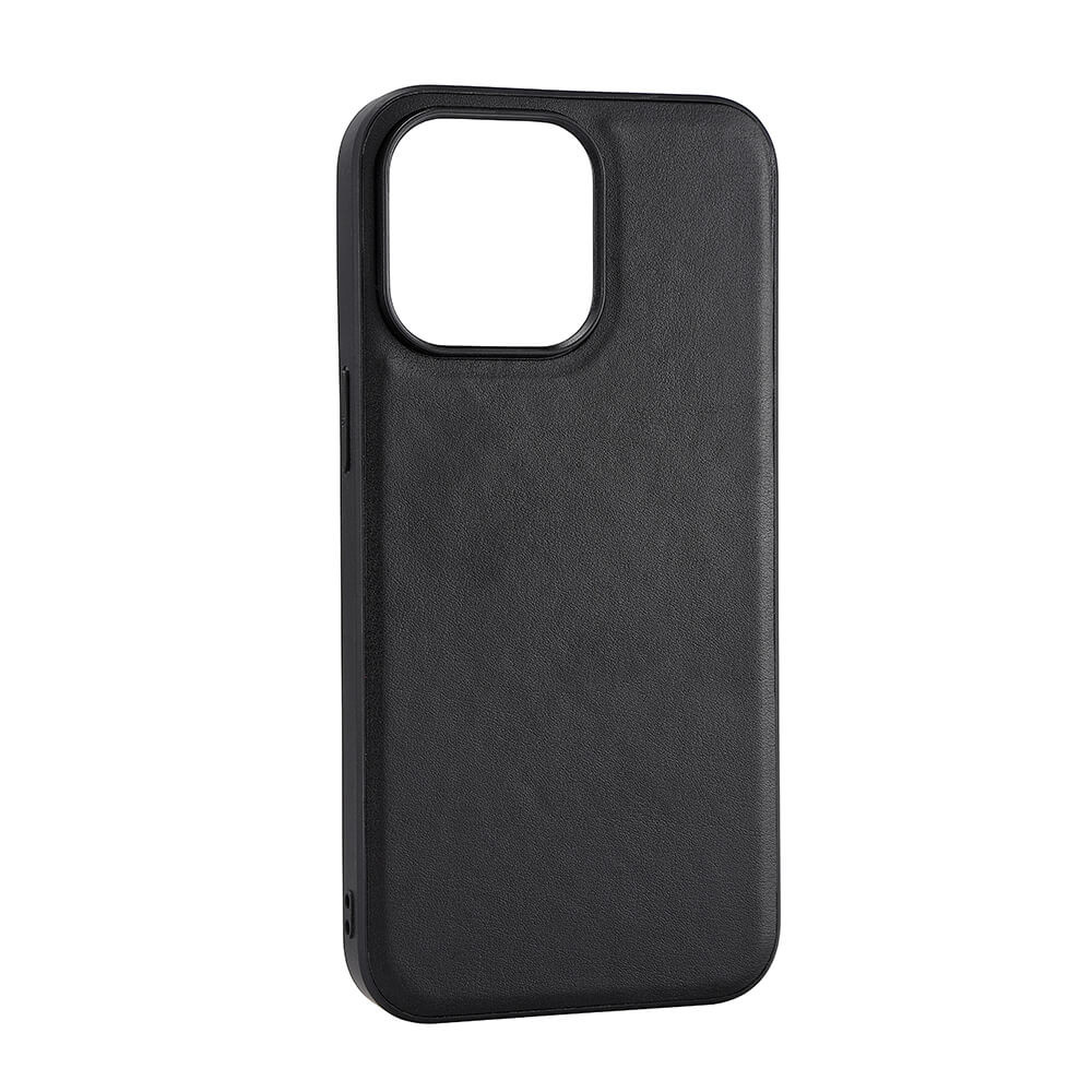 BUFFALO Back cover PU MagSeries iPhone 15 Pro Max Black