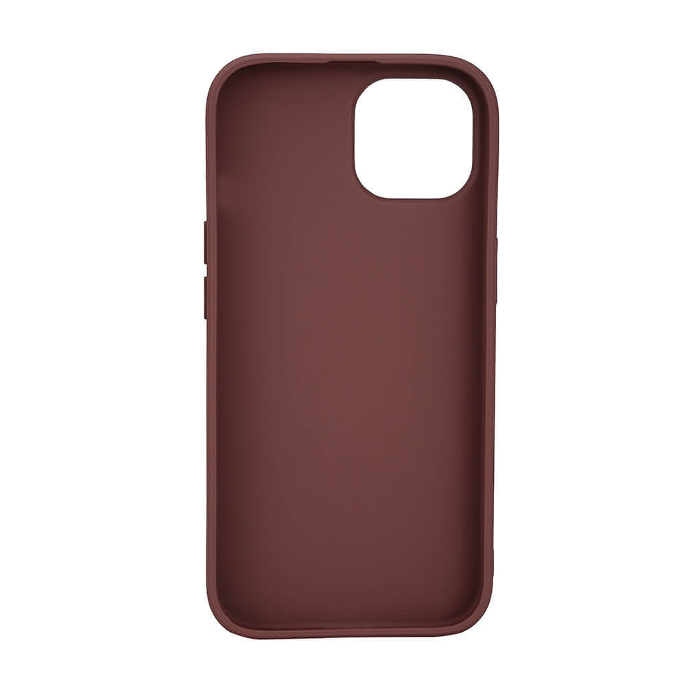 BUFFALO Back cover PU MagSeries iPhone 15 Brown