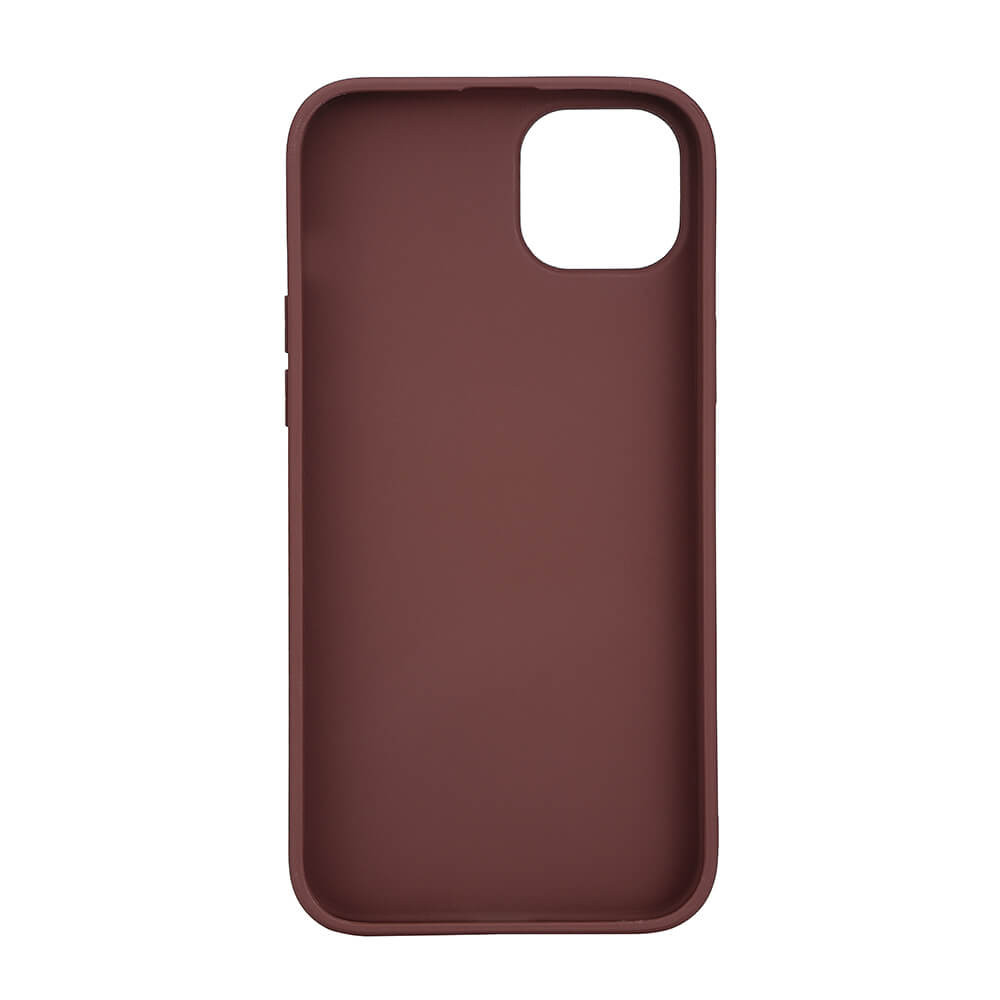 BUFFALO Back cover PU MagSeries iPhone 15 Plus Brown