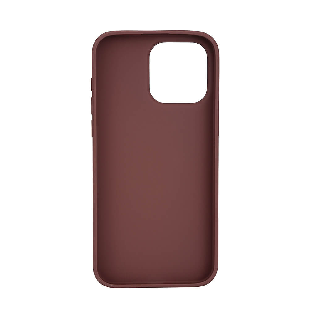 BUFFALO Back cover PU MagSeries iPhone 15 Pro Max Brown