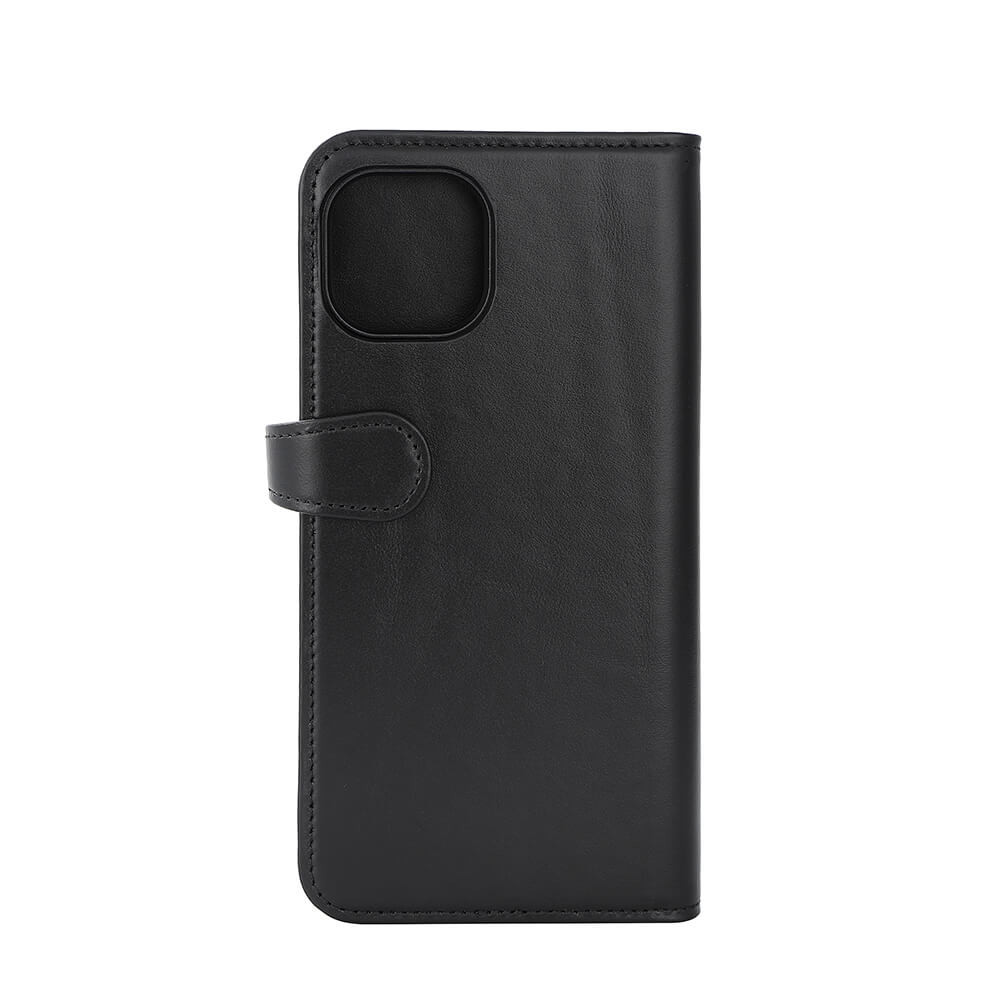 BUFFALO 2in1 Leather 3 card MagSeries iPhone 15 Plus Black