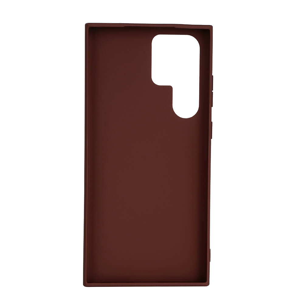 BUFFALO Back cover PU Samsung  S23 5G Ultra Brown