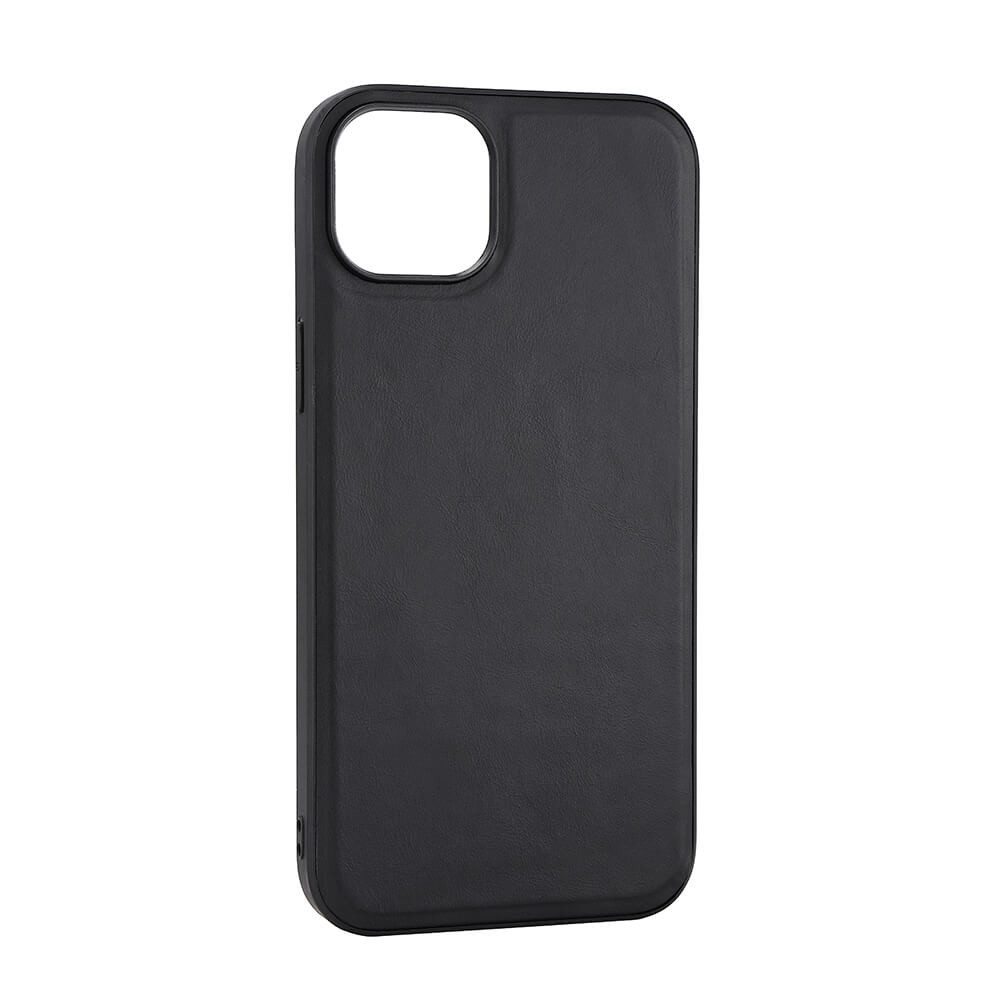 BUFFALO Backcover Leather MagSeries iPhone 15 Plus Black