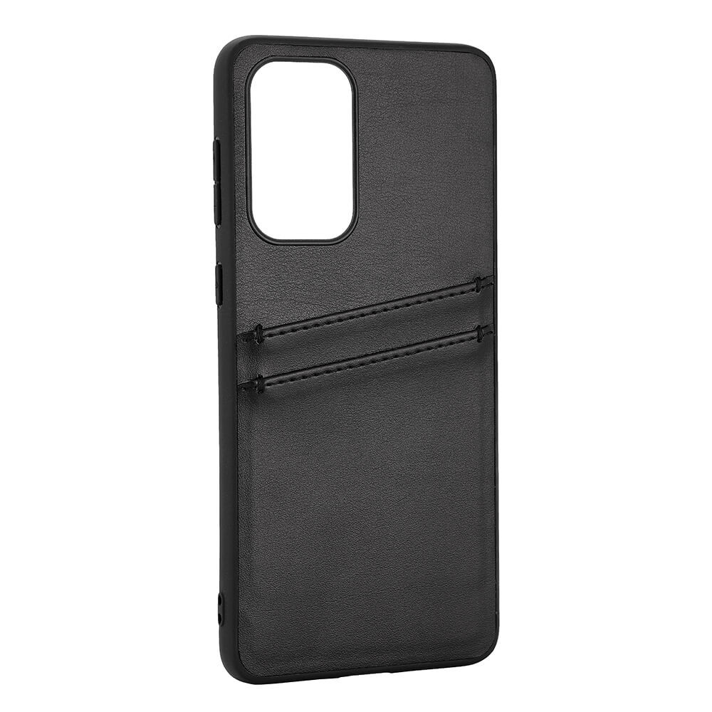 BUFFALO Back cover PU 2 card Samsung A33 5G Black
