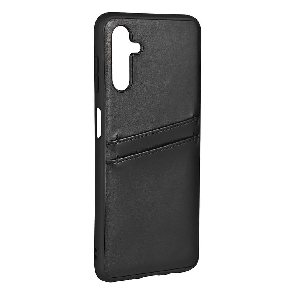 BUFFALO Back cover PU 2 card Samsung A13 5G / A04s Black