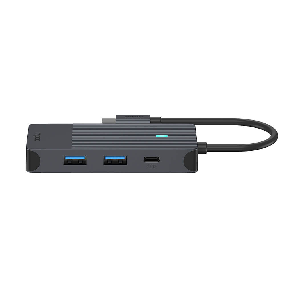 RAPOO USB-C Multiport UCM-2001 4-in-1 USB-C Adapter
