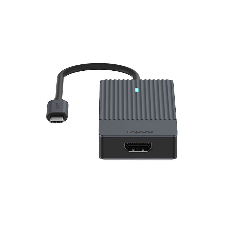 RAPOO USB-C Multiport UCM-2001 4-in-1 USB-C Adapter