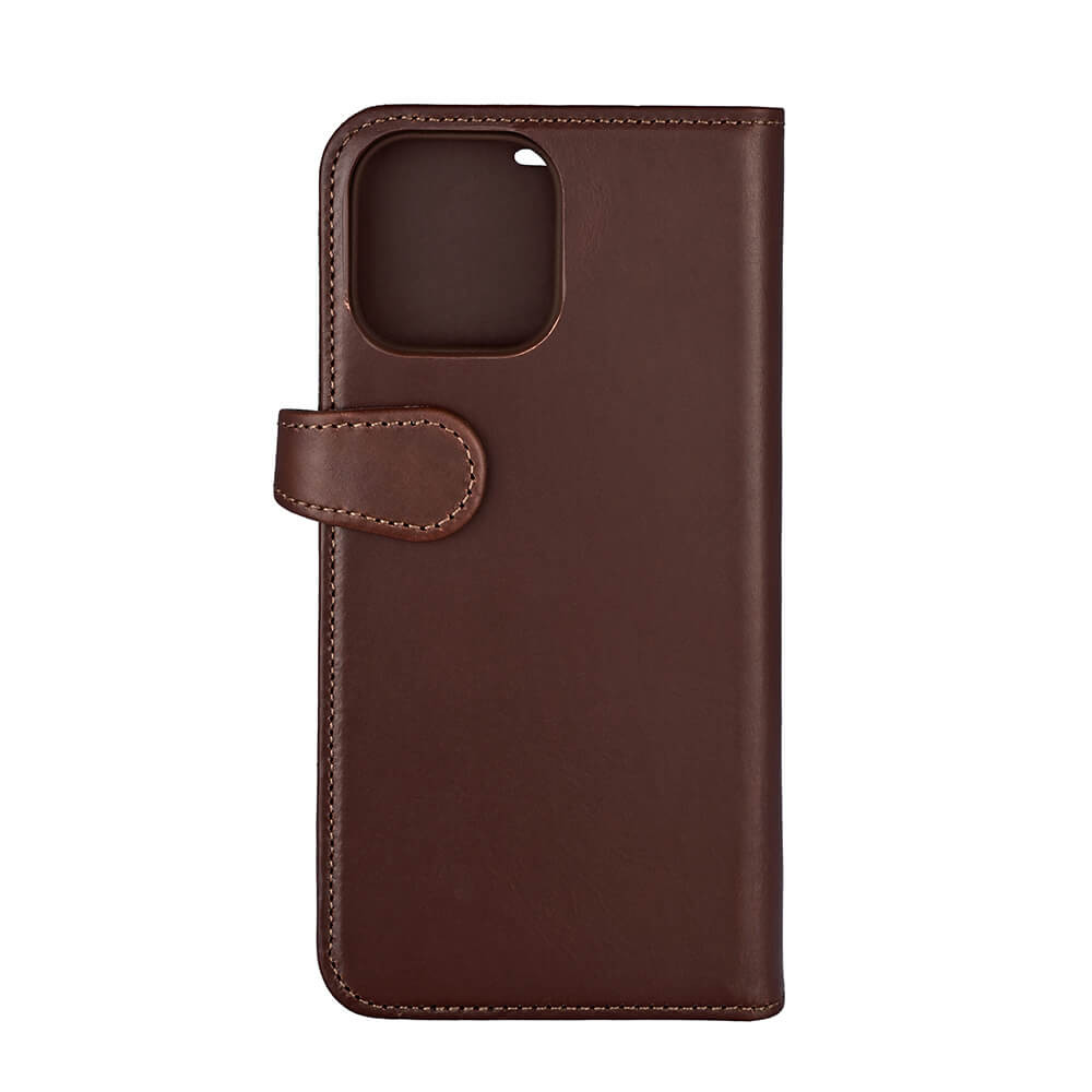 BUFFALO 2in1 Wallet Leather 3 card iPhone 13  Pro Max Brown