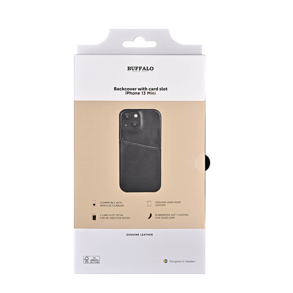 BUFFALO Backcover Black iPhone 13  Mini