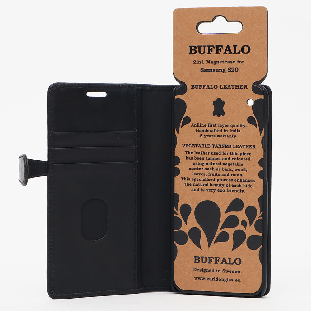 BUFFALO Lommebokveske Svart Samsung S20