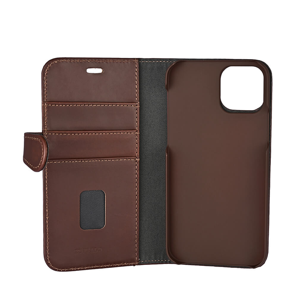 BUFFALO 2in1 Wallet Leather 3 card iPhone 12  / 12 Pro Brown