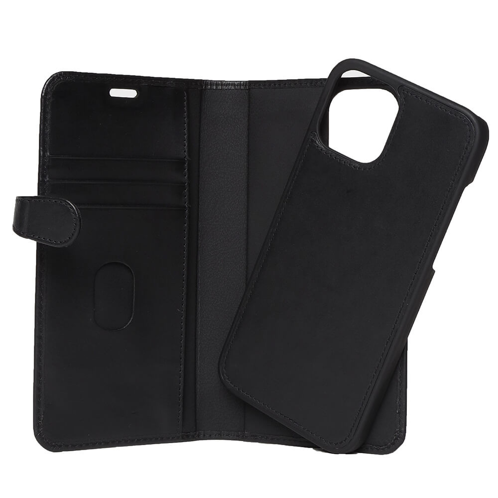 BUFFALO 2in1 Wallet Leather 3 card iPhone 12  Pro Max Black