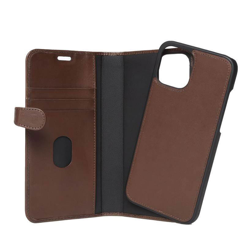 BUFFALO 2in1 Wallet Leather 3 card iPhone 12  Pro Max Brown