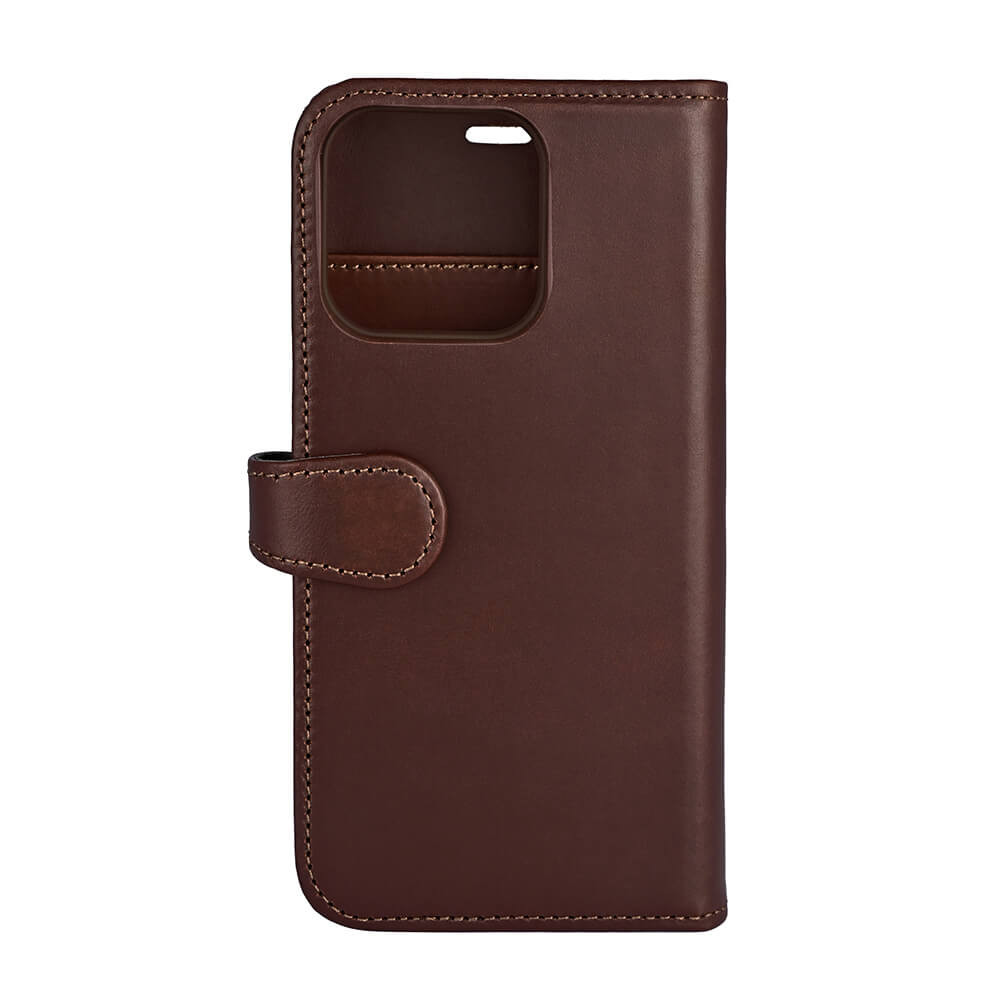 BUFFALO 2in1 Wallet Leather 3 card iPhone 13 Pro Brown