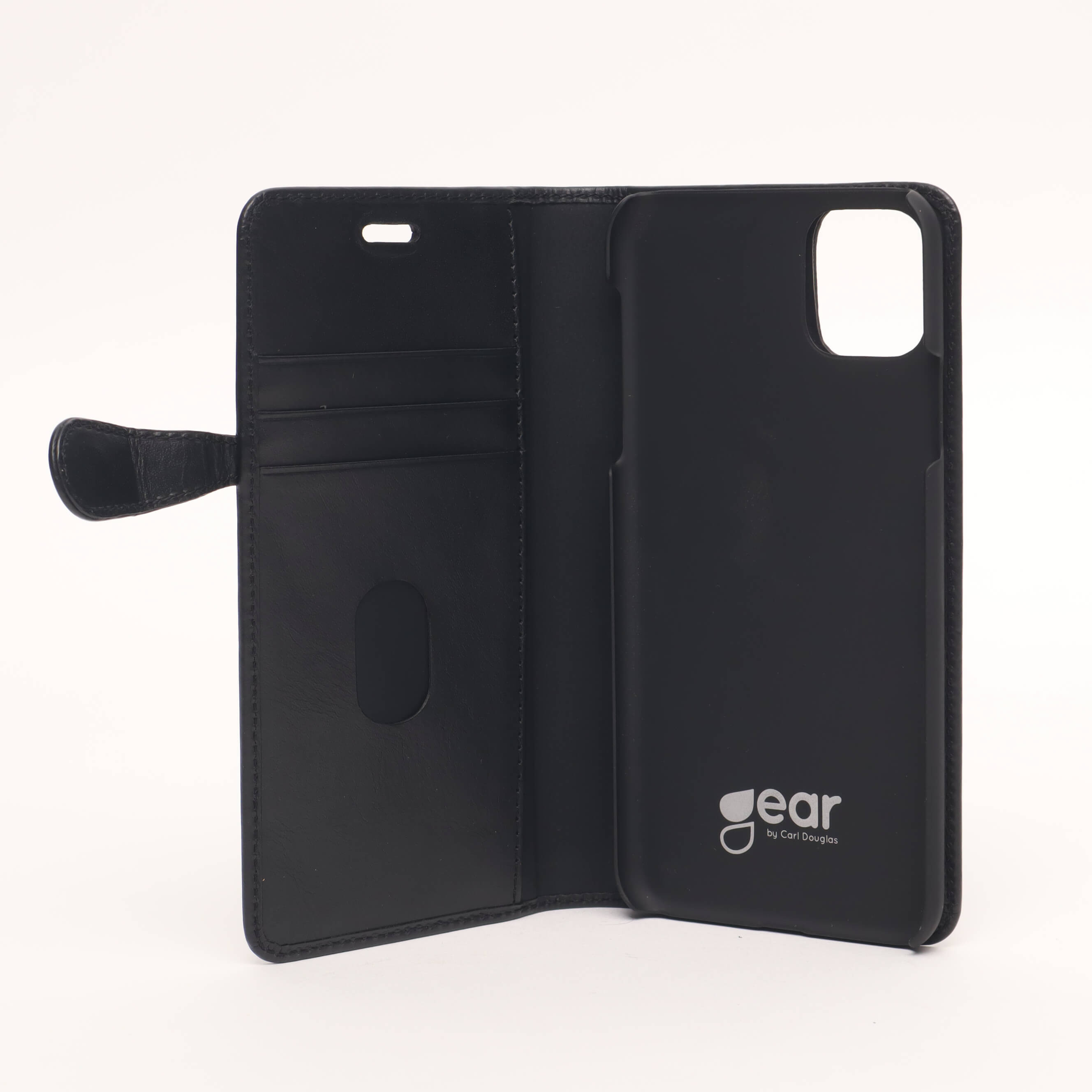 BUFFALO 2in1 Wallet Leather 3 card iPhone 11 Pro Max Black
