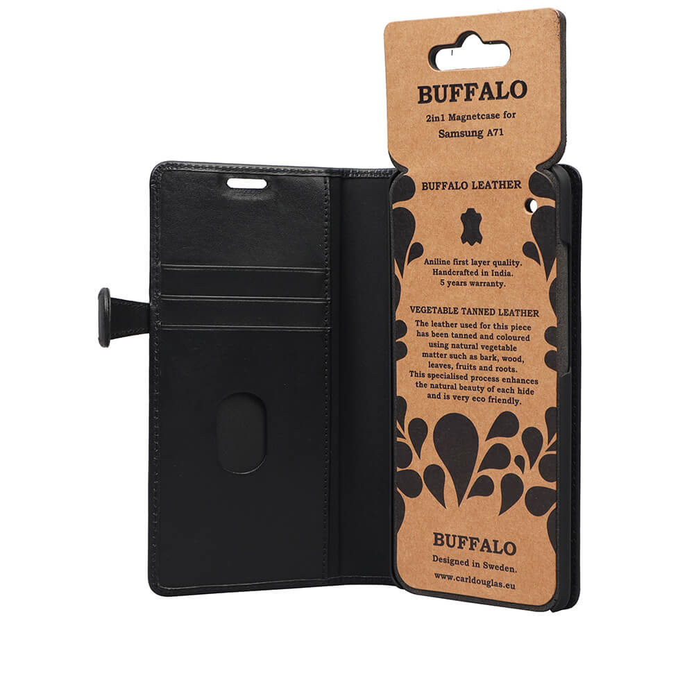 BUFFALO Lommebokveske Svart Samsung A71