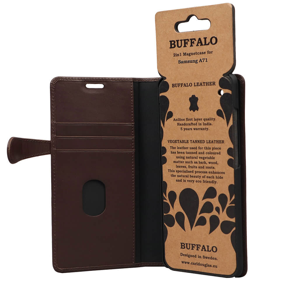 BUFFALO Lommebokveske Brun Samsung A71
