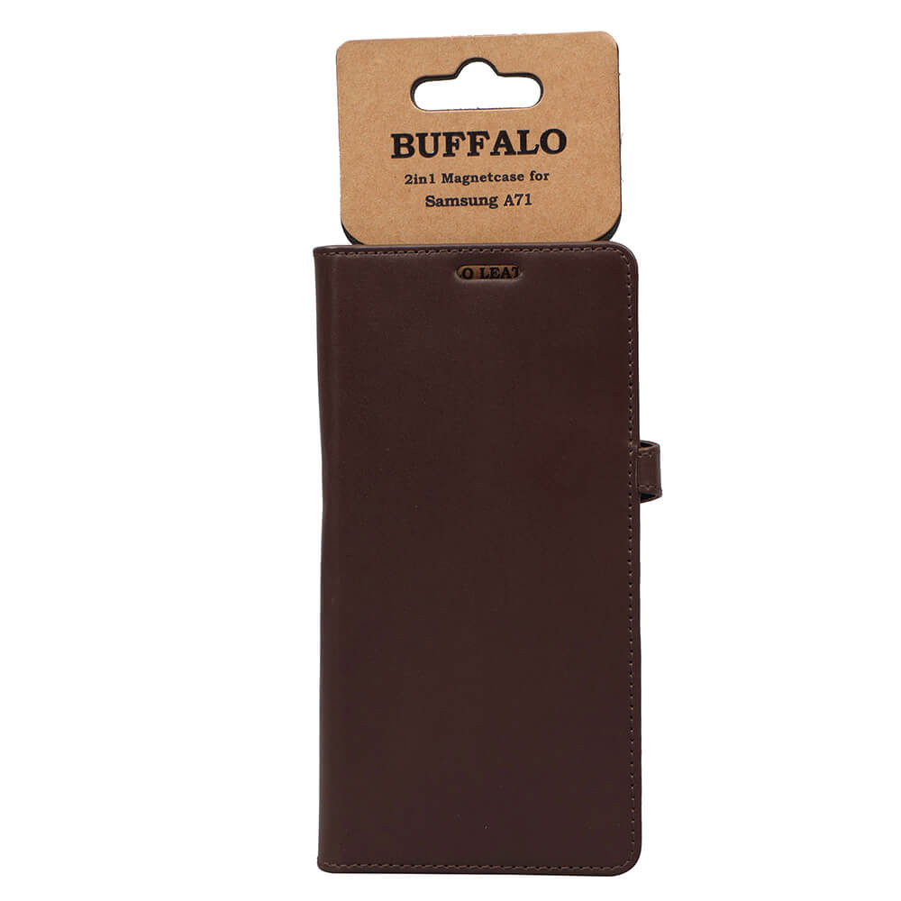 BUFFALO Lommebokveske Brun Samsung A71
