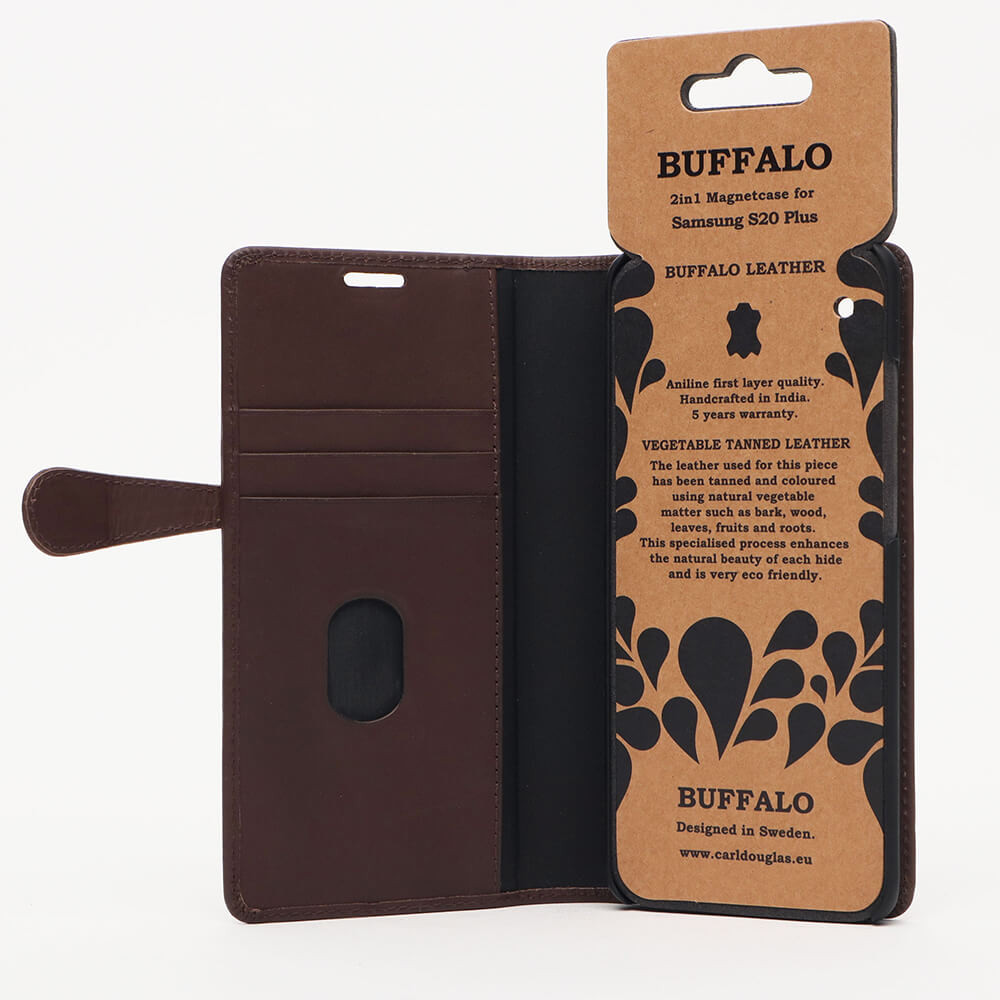 BUFFALO Lommebokveske Brun Samsung S20 Plus