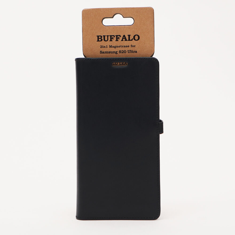 BUFFALO Lommebokveske Svart Samsung S20 Ultra