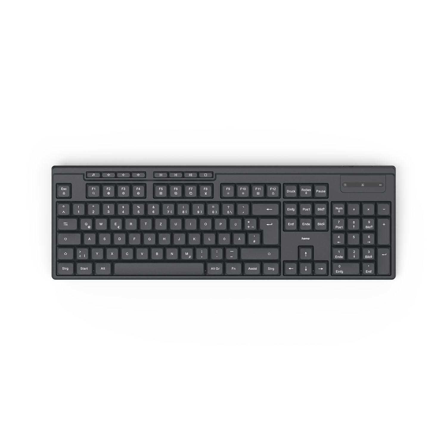 BildeHAMA Keyboard WK-200 Wireless Black