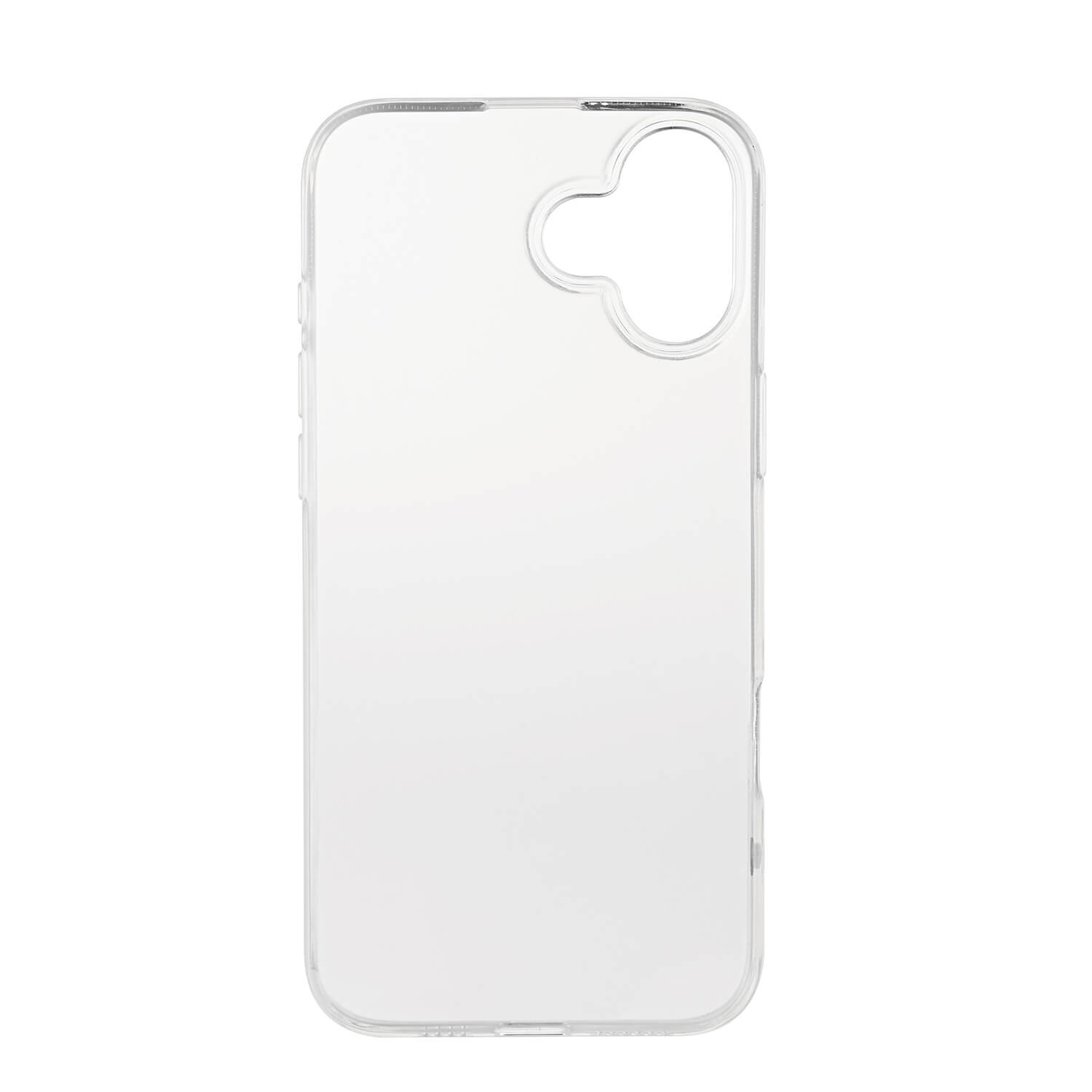 ONSALA Back Recycled Clear Case TPU iPhone 16 Plus Clear