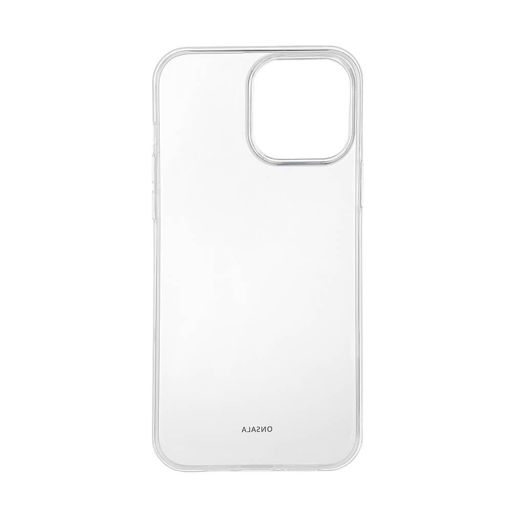 ONSALA Back Recycled Clear Case TPU iPhone 13 Pro Max