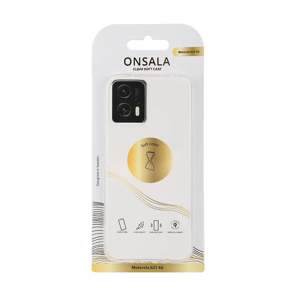 ONSALA  Clear Case Motorola Moto G23 4G