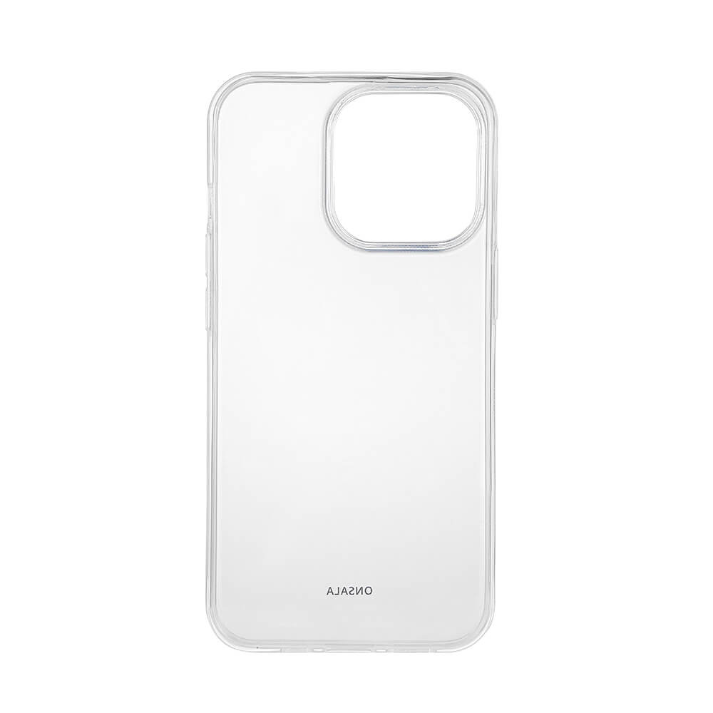 ONSALA Back Recycled Clear Case TPU iPhone 13 Pro