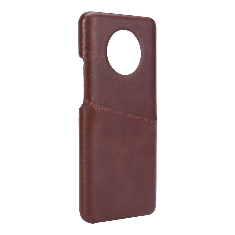 ONSALA Mobildeksel Brun med Kortlomme Oneplus 7T
