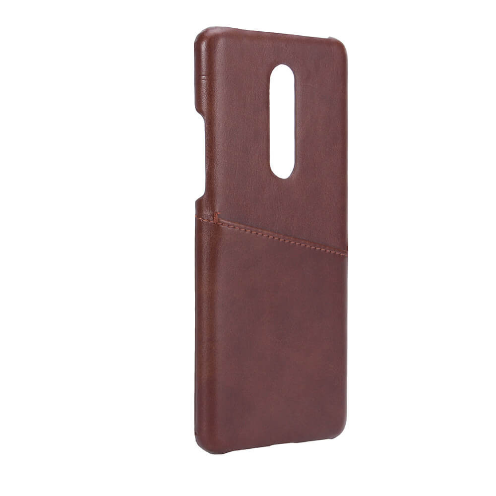 ONSALA Mobildeksel Brun med Kortlomme Oneplus 8