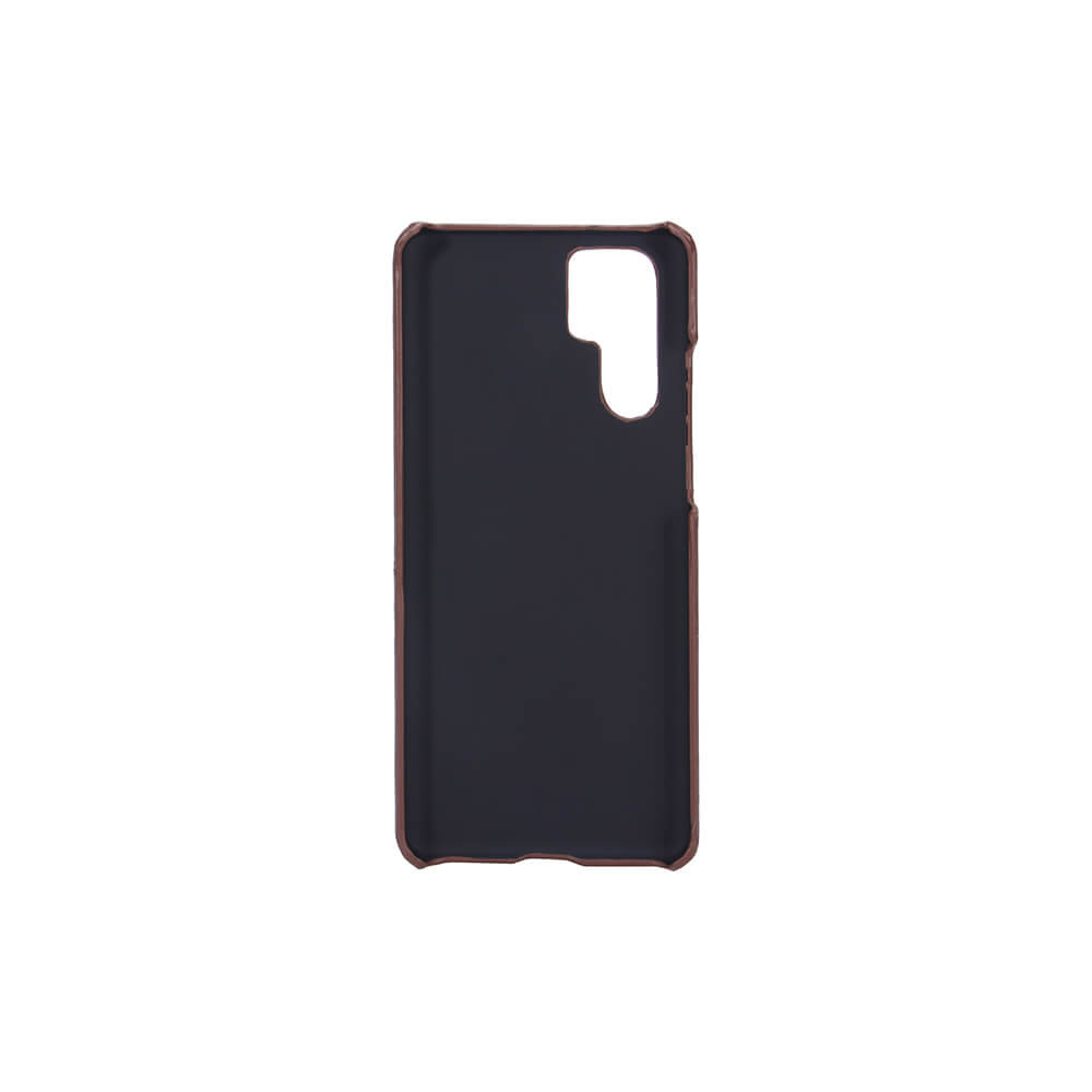 ONSALA Mobildeksel Brun med Kortlomme Huawei P30 Pro