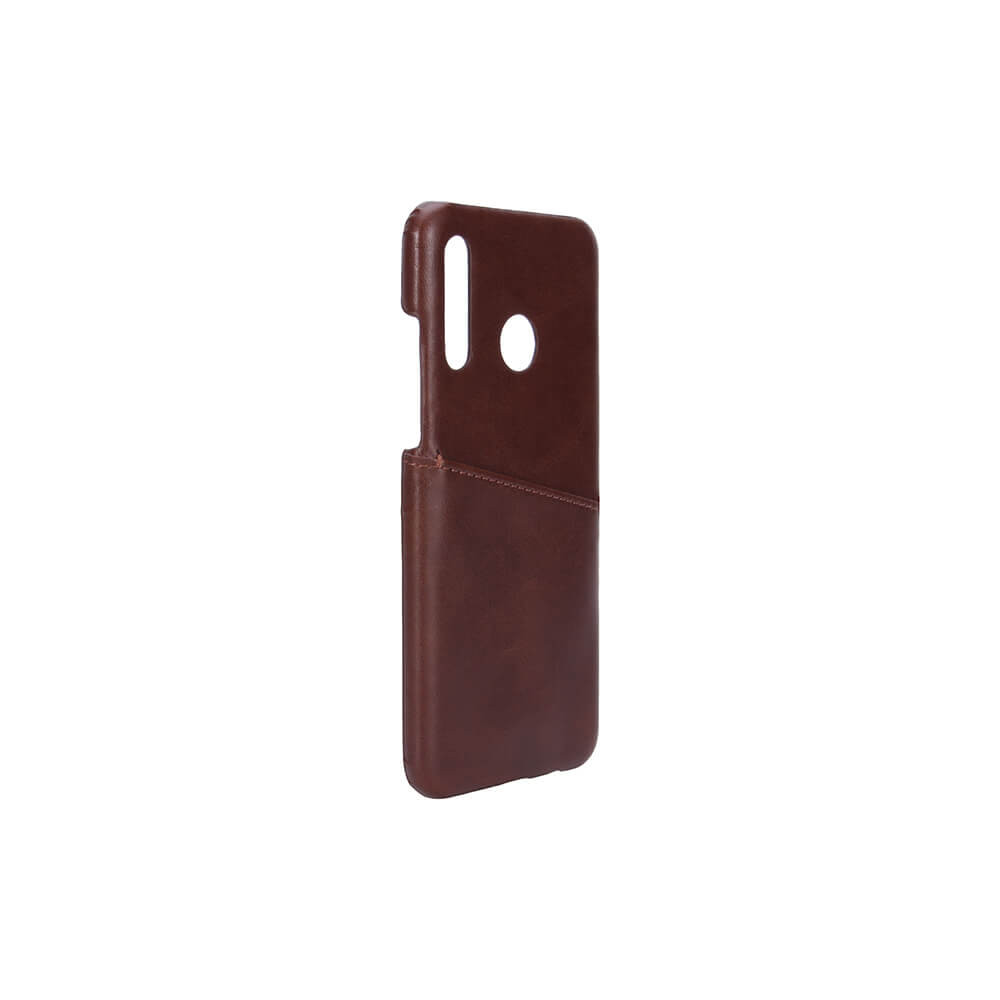 ONSALA Mobildeksel Brun med Kortlomme Huawei P30 Lite