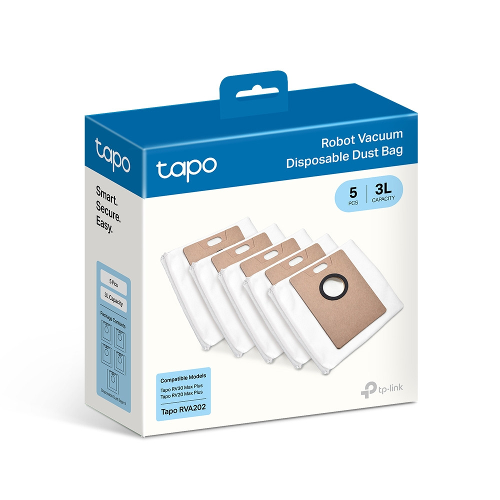 TP-LINK Tapo RVA202 Robot Vacuum Disposable Dust Bag