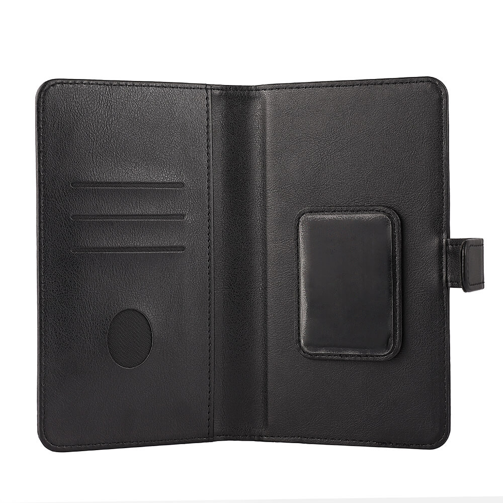 RADICOVER 2in1 Anti Radiation RFID 3 card Universal XXL 6,7-7,3" Black PU